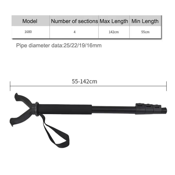 Tête de tir télescopique portable en aluminium, support de tir de chasse en plein air, équipement T1, 3 types