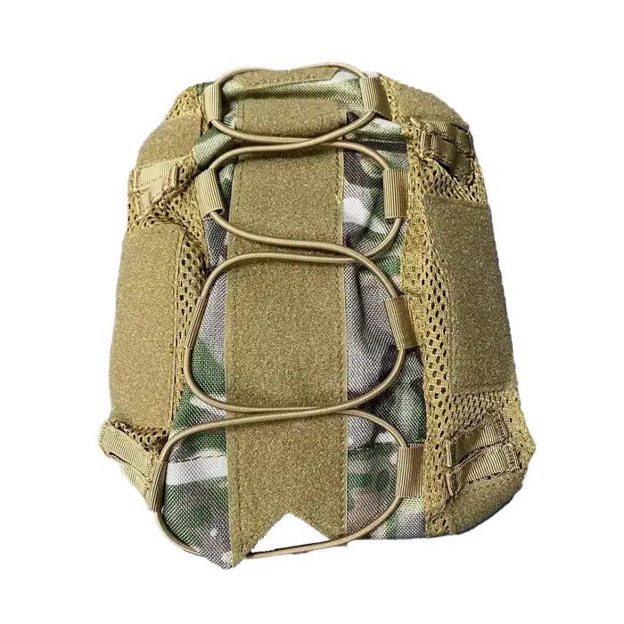 Housse OPHIDIAN pour casque Fast MH PJ BJ OPS-Core - Couverture tactique airsoft paintball avec cordon élastique