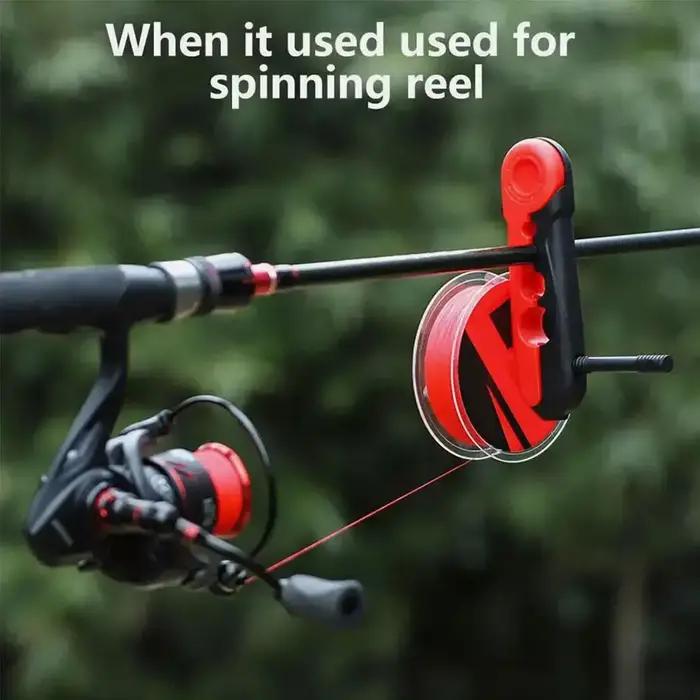 Outil de pêche, enrouleur de ligne de pêche portable