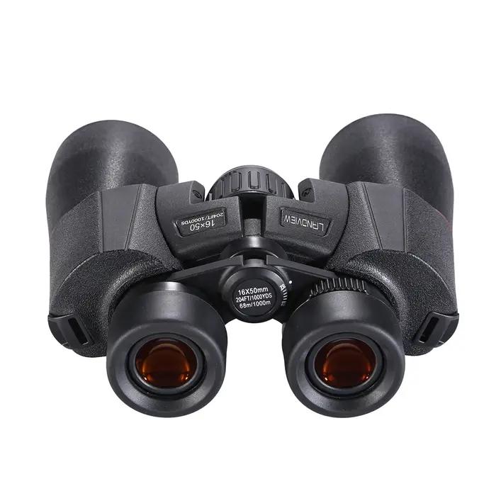 Jumelles ED 16x50 longue portée multi-couches BAK4 pour astronomie et chasse, vision puissante et nette