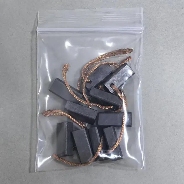Moteur d'essuie-glace de voiture balais de charbon en cuivre 10 pièces lot pour meilleur essuyage sécurité routière conducteur occassions multiples