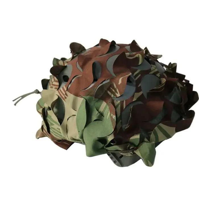 Housse casque camouflage AOR2 A-TACS FG 3D Tiger Stripe Flecktarn pour airsoft chasse tactique