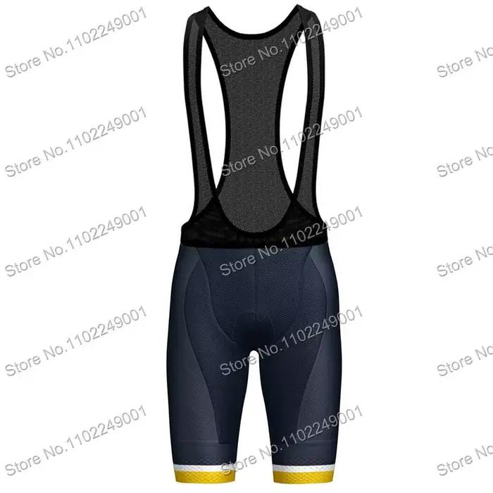 Ensemble de maillot de cyclisme Mont Ventoux avec coussin en gel pour hommes occasion randonnée course de triathlon compétition vélo de route