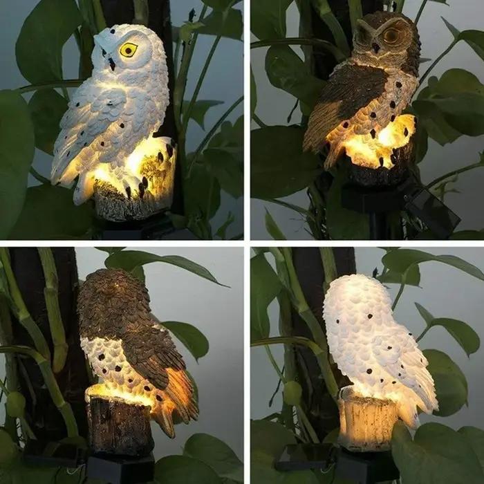 Lampes solaires étanches pour la décoration de Noël, lampes de pelouse d'animaux, extérieur, théâtre