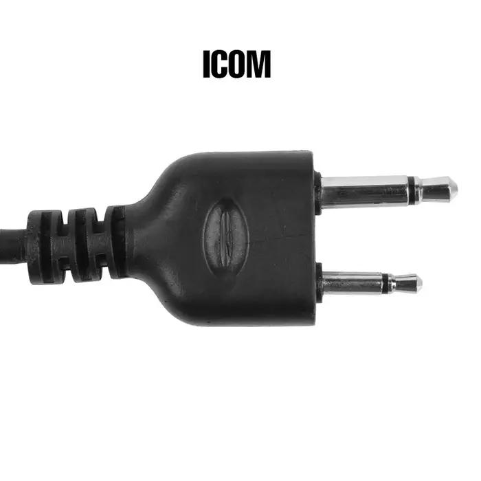 Z-TAC DulMédiateur set Ptt Double Bouton Canal Unique MendMotorola Walperforé talperforé Accessoires Militaire sauna