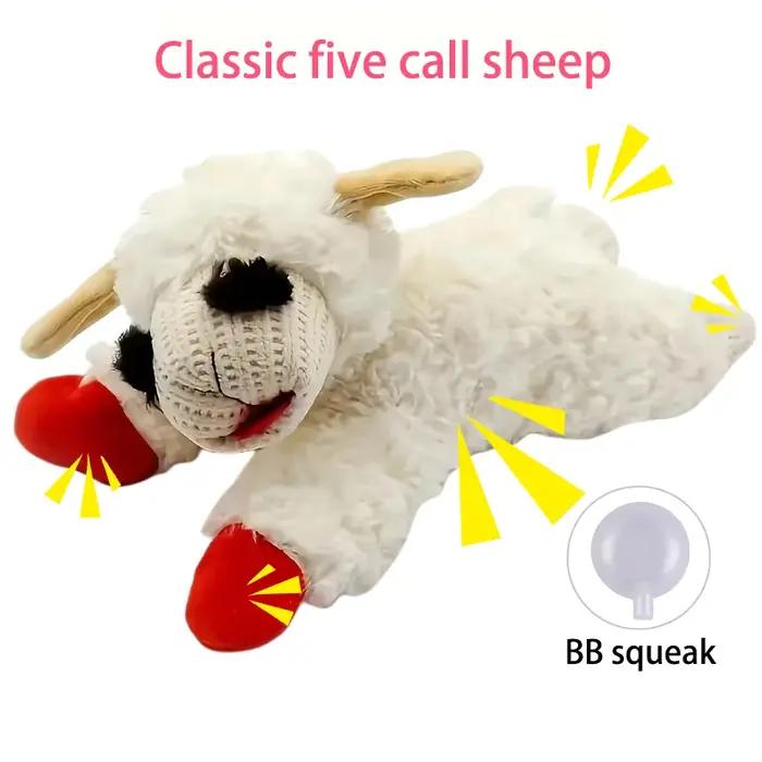 Jouets en peluche pour chien avec couineur