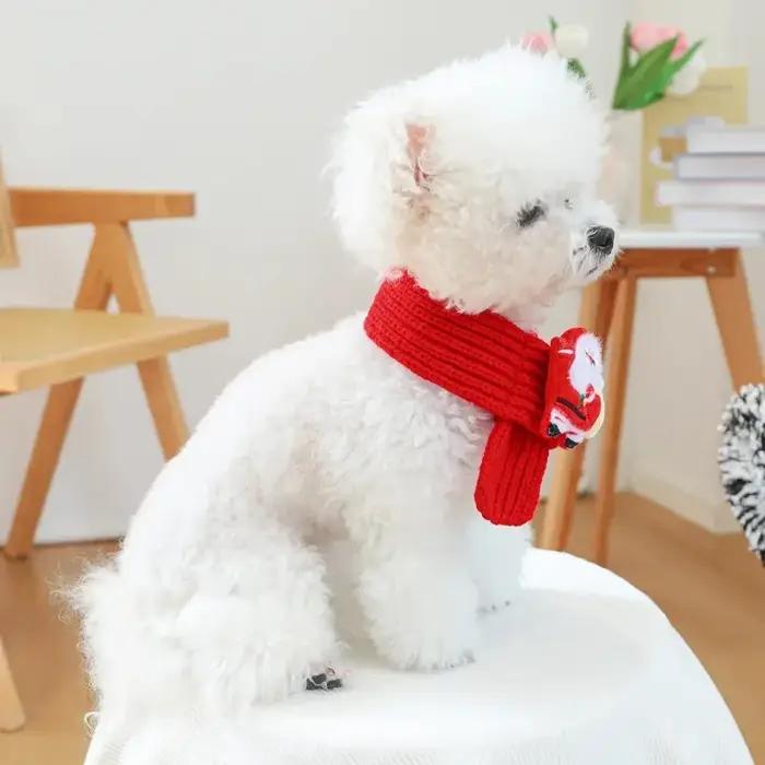 Écharpe de Noël pour animaux de compagnie