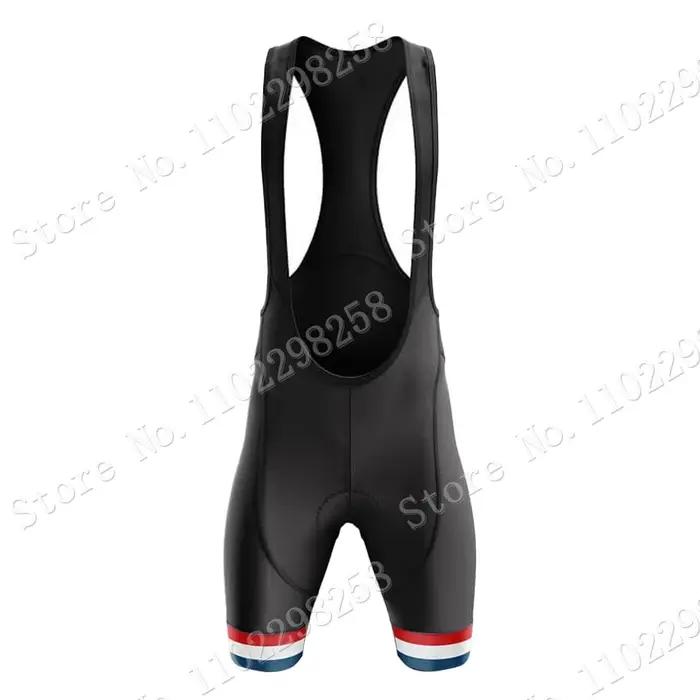 Maillot de cyclisme de l'équipe nationale française, ensemble de vêtements de vélo d'été, chemises d