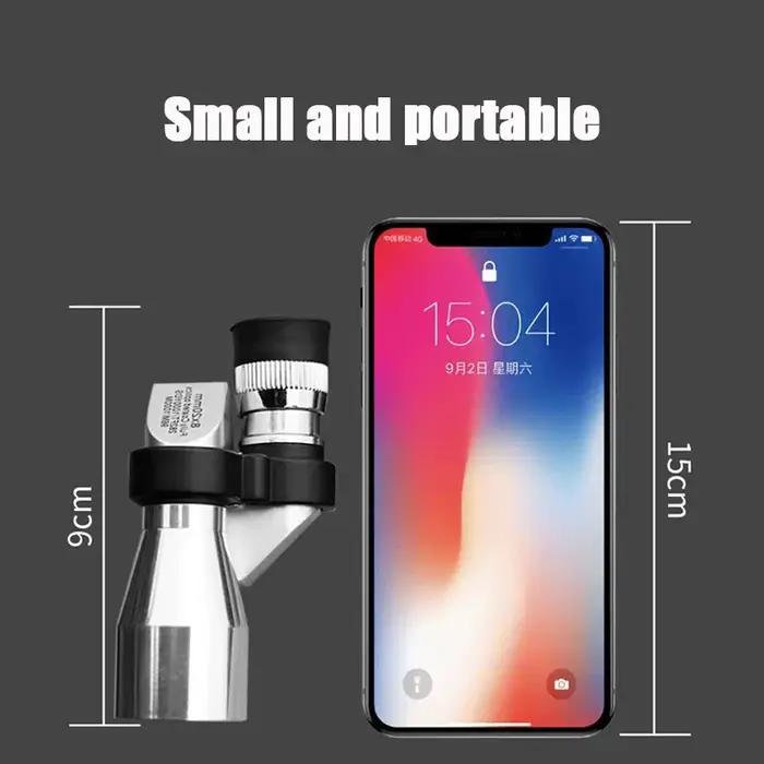 Monoculaire de poche 8x20 HD pour chasse et randonnée - Mise au point précise et portable