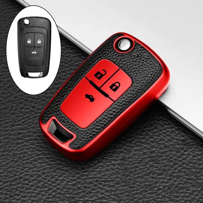 Pour Chevrolet Cruze Aveo Trax Voile Malibu Captiva Opel Vauxhall Astra J Corsa Insignes Mokka 3/4 Boutons Voiture Clé