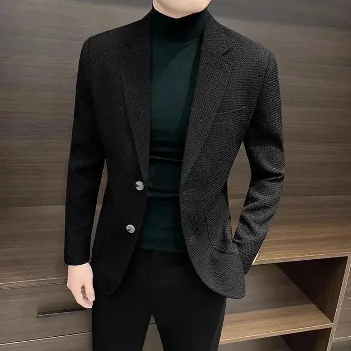 Veste marron blanche pour hommes, manteaux de fête à carreaux, costumes et blazers pour hommes, vêtements d'été décontractés, vêtements de luxe haut de gamme de styliste