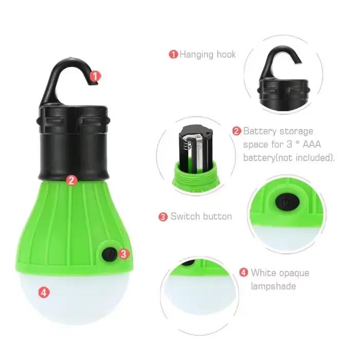 Lanterne de camping portable à lumière douce