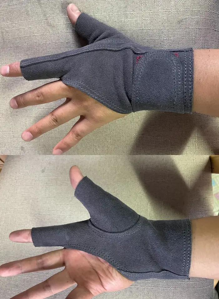Gants d'archerie léopard pour archers droitiers et gauchers, motif léopard, précision et confort pour la chasse et le tir rapide traditionnel ```
