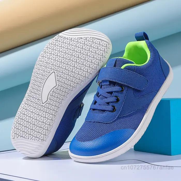 Chaussures larges pieds nus pour tout-petits/petits/grands/enfants | Baskets minimalistes pour gar