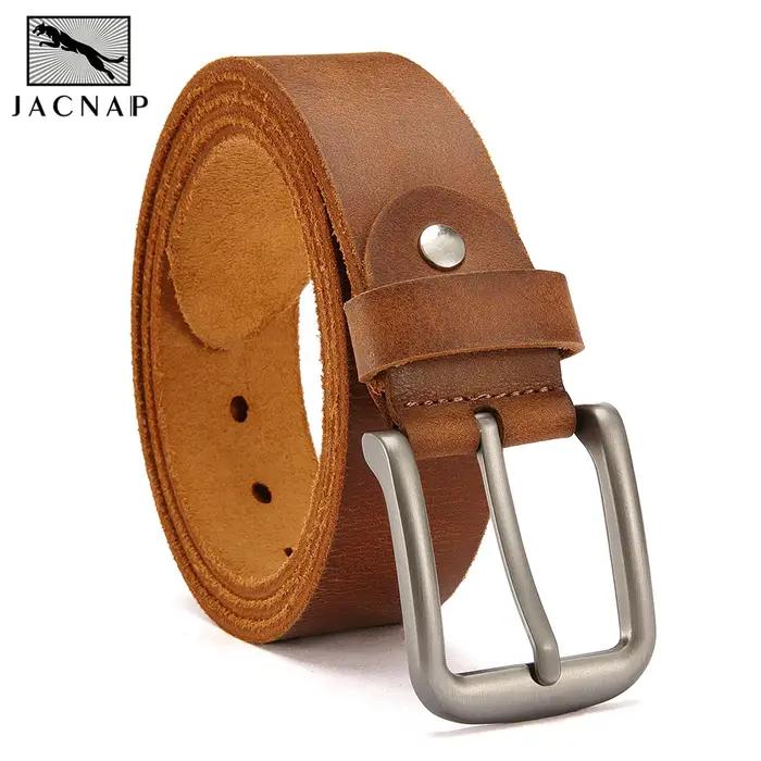 Ceinture en cuir véritable de haute qualité pour hommes, ceintures de créateur de luxe, ceinture en