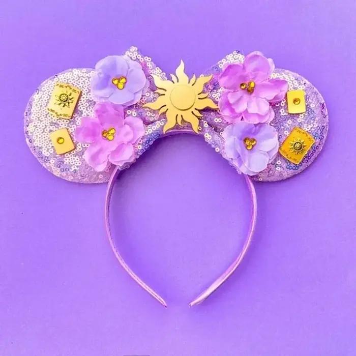 Mikcey souris princesse bandeau oreilles pour enfants raiponce bandeau femmes magique hexagramme che
