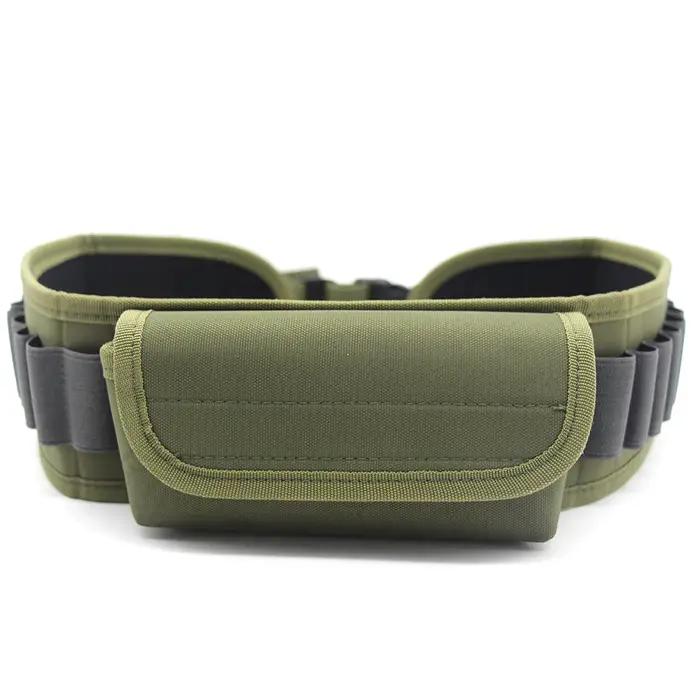 Ceinture de bandolier tactique pour fusil de chasse avec poche et fermeture rapide pour chasseur capacité 30 cartouches occasions spéciales et cadeaux