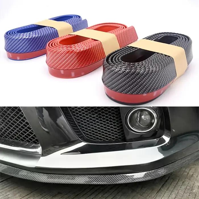 Spoiler de pare-chocs avant universel en fibre de carbone pour voiture, modification personnalisée,