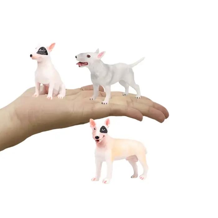 Magnifiques figurines de chiens en PVC pour la décoration intérieure et les cadeaux éducatifs pour enfants occasions spéciales anniversaires Noël
