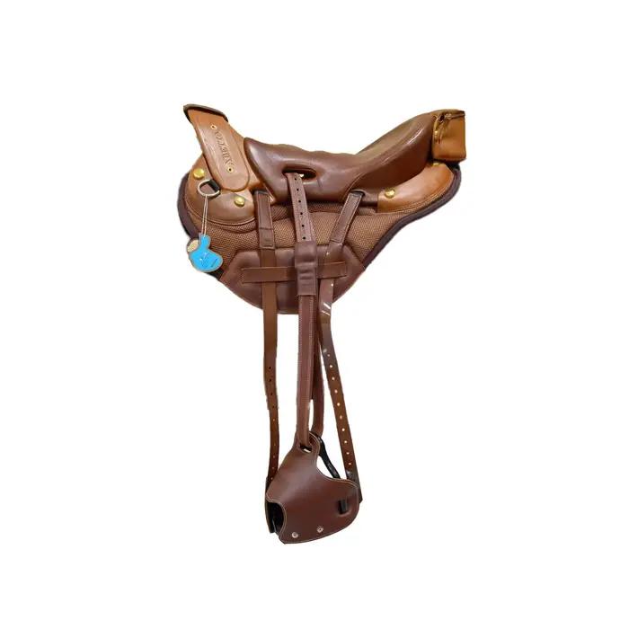 Ensemble de selle d'endurance occidentale adapté à l'entraînement professionnel