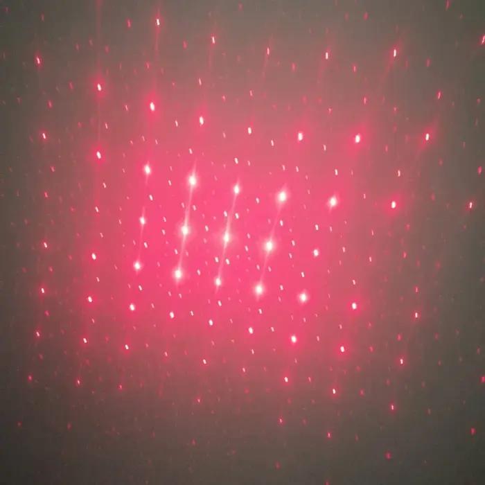 Lentille d'éléments optiques diffractifs DOE, grille DG, motif de lumière laser, effet d'éclairage é