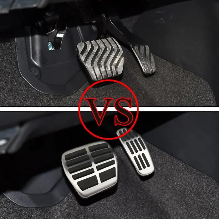 Pédale de Frein à Carburant en Acier Inoxydable, Accessoire de dehors pour Renault, Duster, Scenic 3