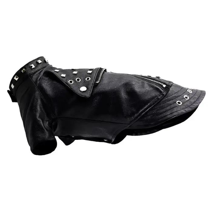 Veste en cuir pour chien