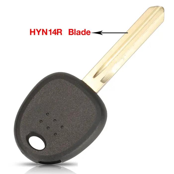 Jingyuqin-Étui de clé transpondeur pour KIA Hyundai Accent macMiElantra Accent, 10 pièces, applicabl