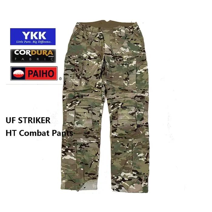 Pantalon combat tactique UF STRIKER HT camouflage multi-poches pour chasse et travail extérieur