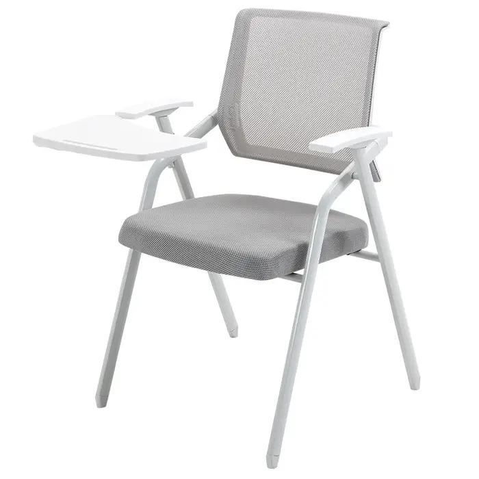 Chaise de formation pliable avec tablette d'écriture, table et chaises intégrées, pour salle de réun