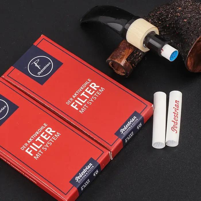 100 filtres à charbon actif de 9 mm pour porte-cigarettes
