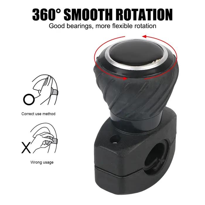 Poignée boule tournant main contrôle Spinner bouton volant de voiture Booster 360 degrés pour voitur