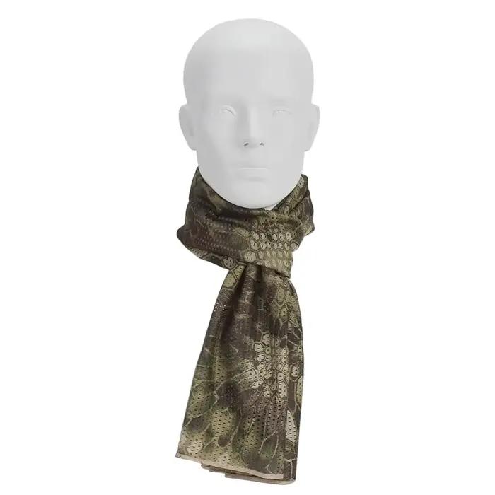 Foulard camouflage mixte coton-polyester pour chasse et tir sportif - Accessoire outdoor respirant et polyvalent