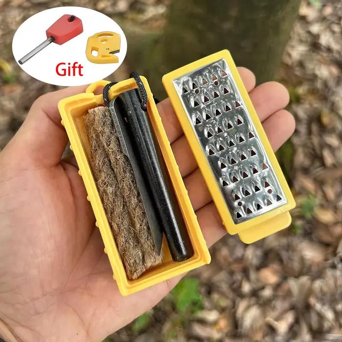 Kit de survie en plein air : Équipement de feu