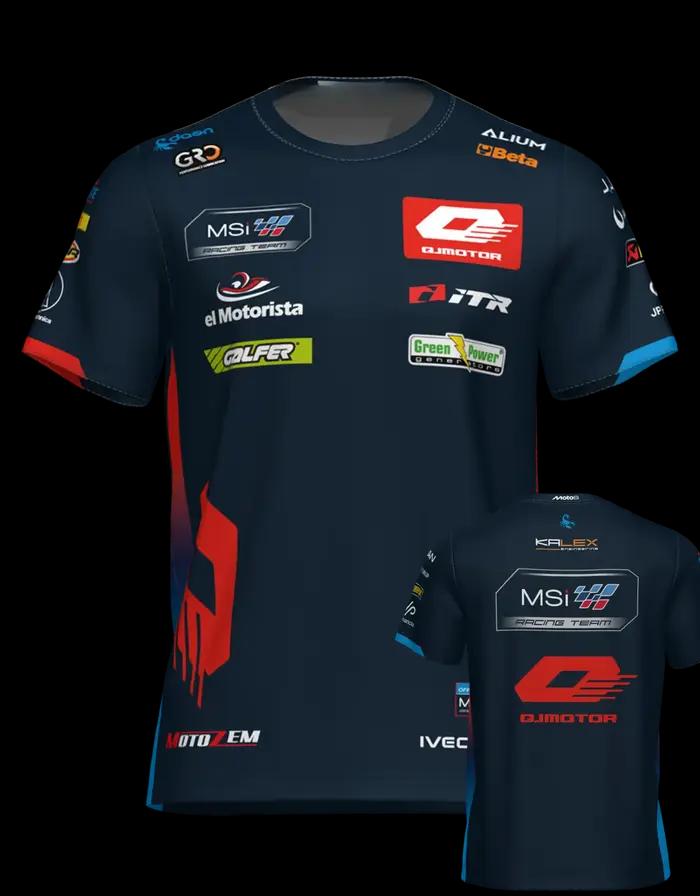 Tshirt equipe moto 2026 sport automobile manches courtes respirant confortable pour fans de moto occasionnels et amoureux de la vitesse
