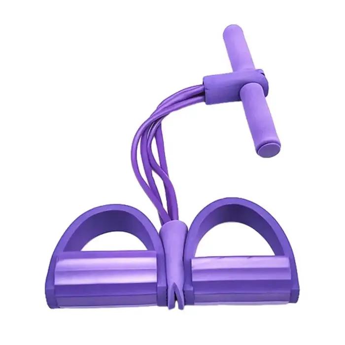 Corde de tension avec poignée non-ald portable amincissante pour entraînement de force yoga pédalage extracteur bandes de résistance pour femmes occasions spéciales