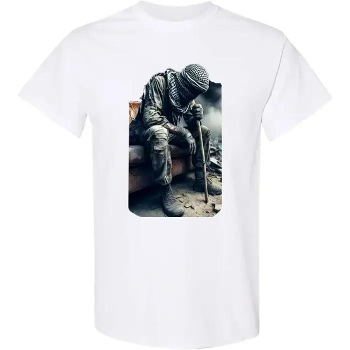 Sinwar-Chemise à Manches Courtes et Col Rond pour Homme