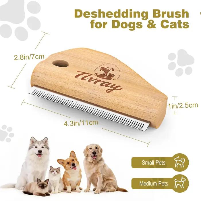 Brosse pour chien anti-poils