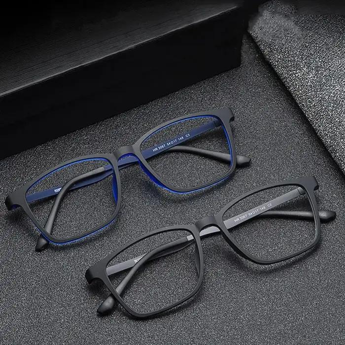 TR90 lunettes de lecture ultralégères en titane pur hommes femmes Anti lumière bleue presbytie lunet