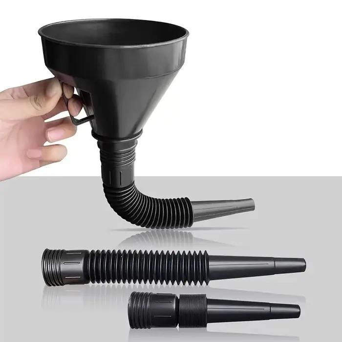 Entonnoir de remplissage de carburant automobile et d'eau pour moto épaissi et extensible pour véhicules polyvalentsUsageIdOccasionsSpéciales