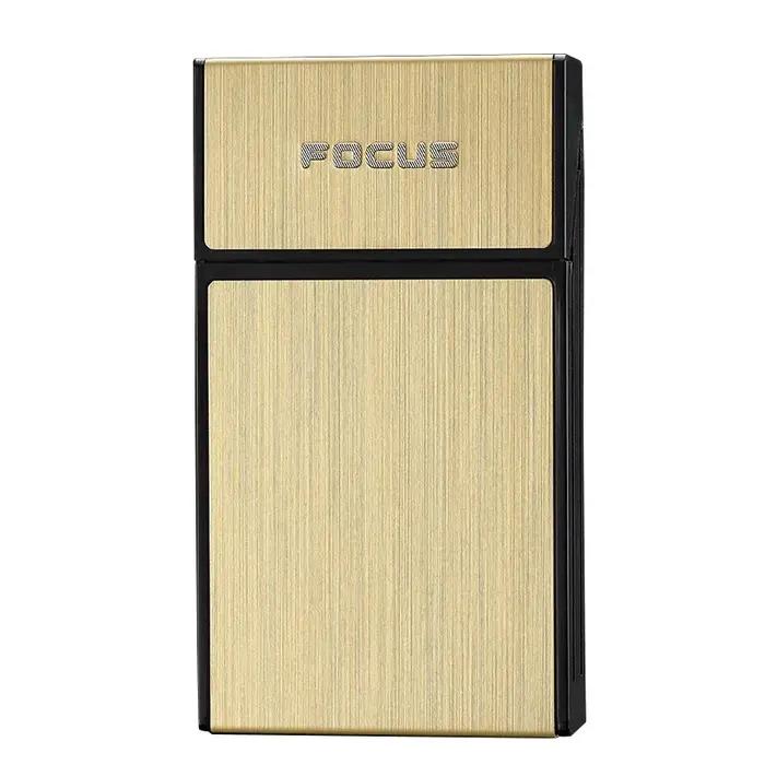 Boîte à cigarettes Portable, capacité de 20 pièces, étui à cigarettes en métal, porte-tabac, boîte d