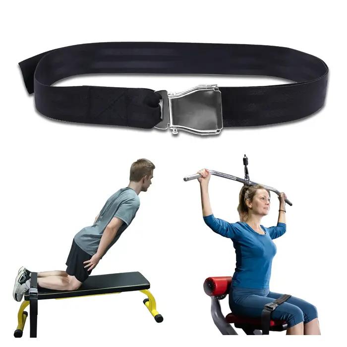 Sangle de curl nordique avec boucle à dégagement rapide – Sangle de jambe réglable pour boucles nordiques, extensions de jambes et entraînement de gymnastique à domicile