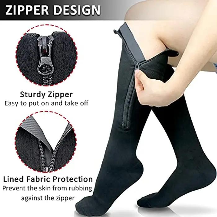 Chaussettes de compression médicales Brothock - Élastiques pour varices et œdème pendant la chasse