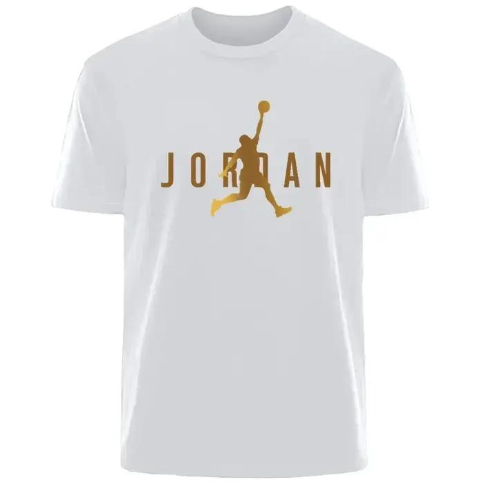 2025 hommes nouveau haute qualité à manches courtes T-shirt coton Absorption de la sueur imprimé spo