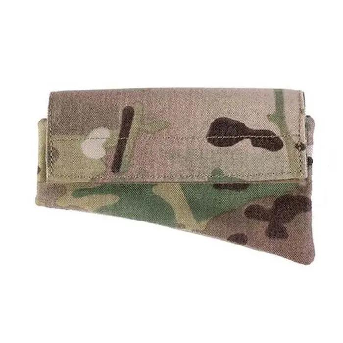Poche de crosse tactique AK pour chasse - Support batterie arrière et rangement accessoires de fusil