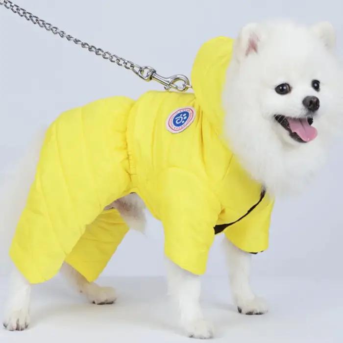 Vêtements en coton imperméables pour chien