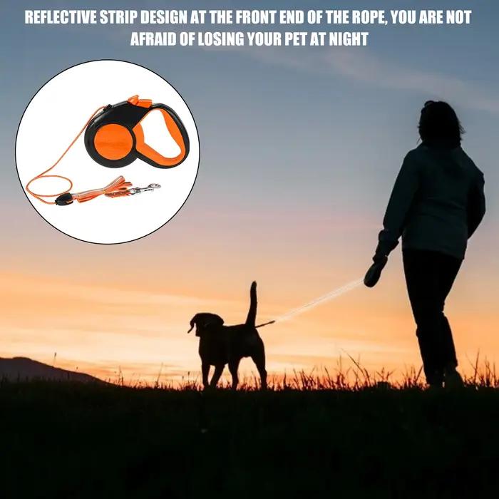 Laisse de marche rétractable pour animaux de compagnie
