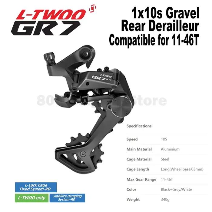 LTWOO-Dérailleur arrière hydraulique pour vélo de gravier, frein à disque hydraulique, manette de vi