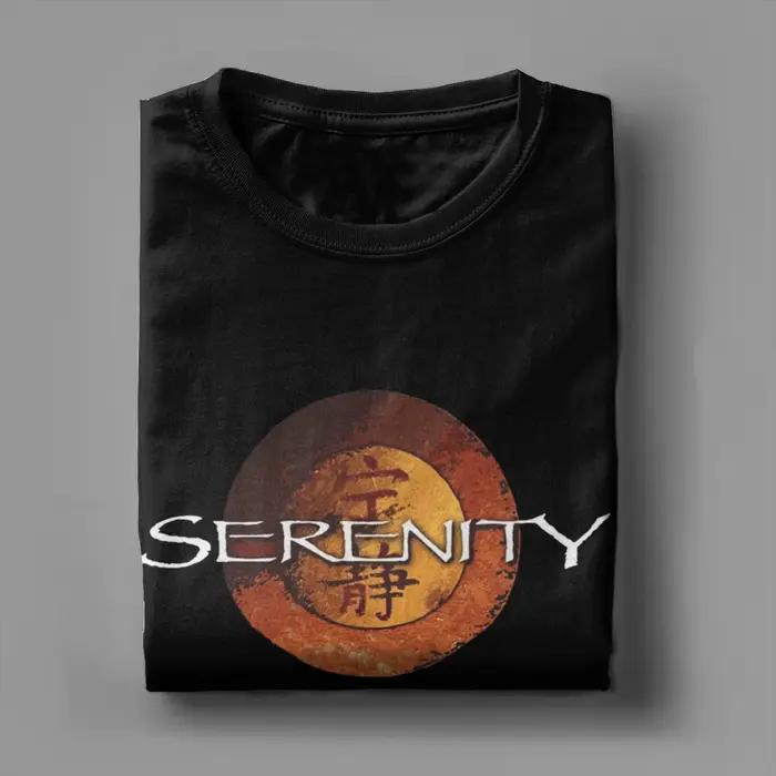 T-Shirt Firefly Serenity Vintage en pur coton pour hommes