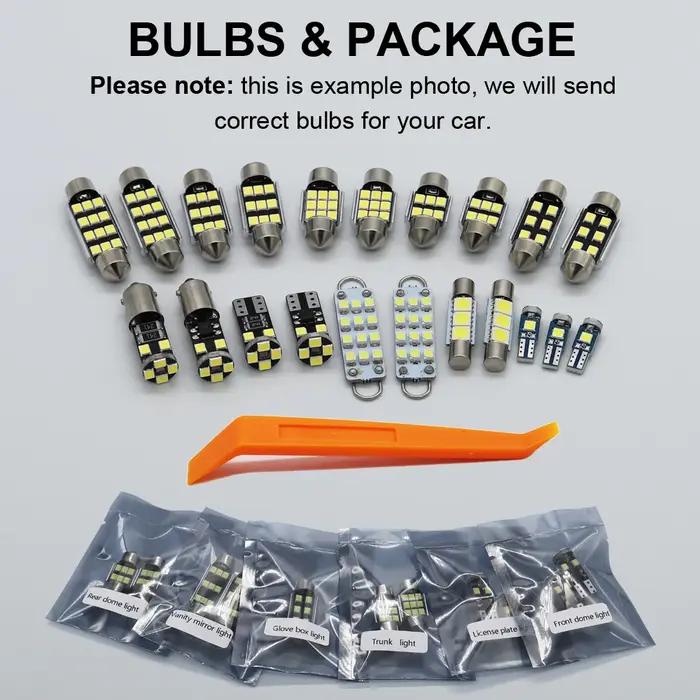 Kit d'ampoules LED intérieures pour Audi, lampe de coffre de lecture de voiture, Canbus, Audi A5 S5